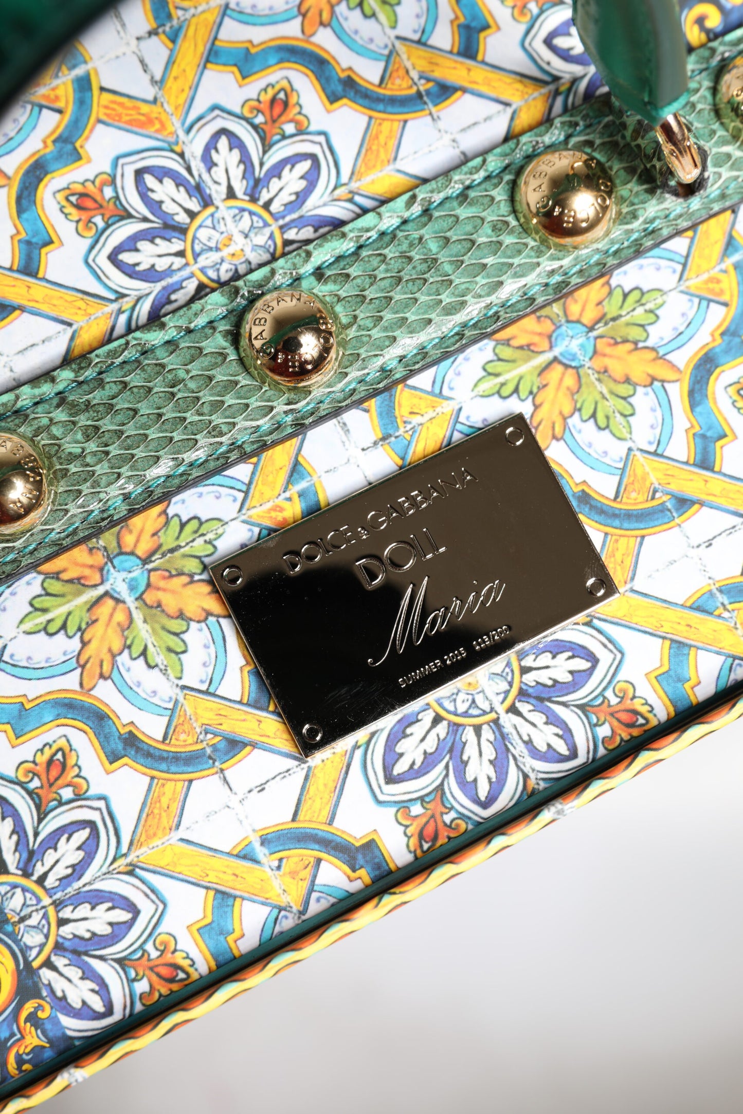 Robe noire MARIA Porcelaine Défilé de mode Cuir Sicily Dolls