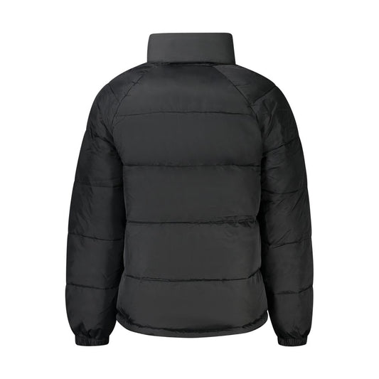 Chaqueta de poliamida negra para hombre