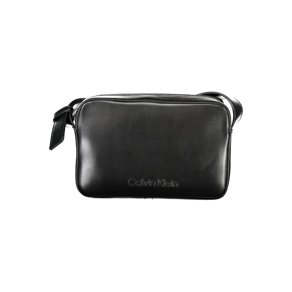 Sac à main femme en polyester noir