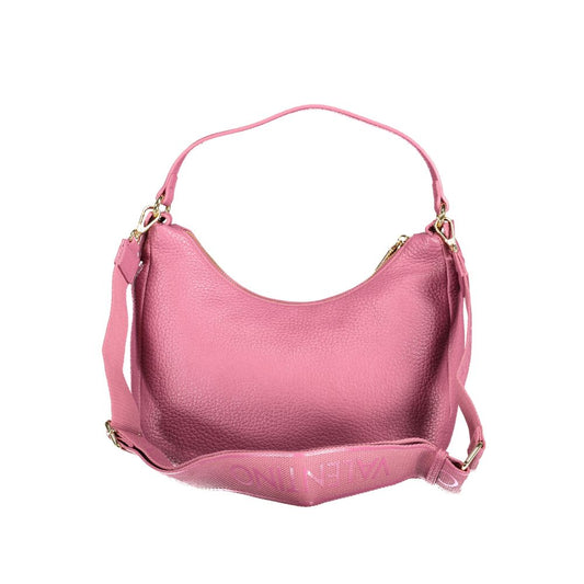 Pink Polyethylene Women Handbag