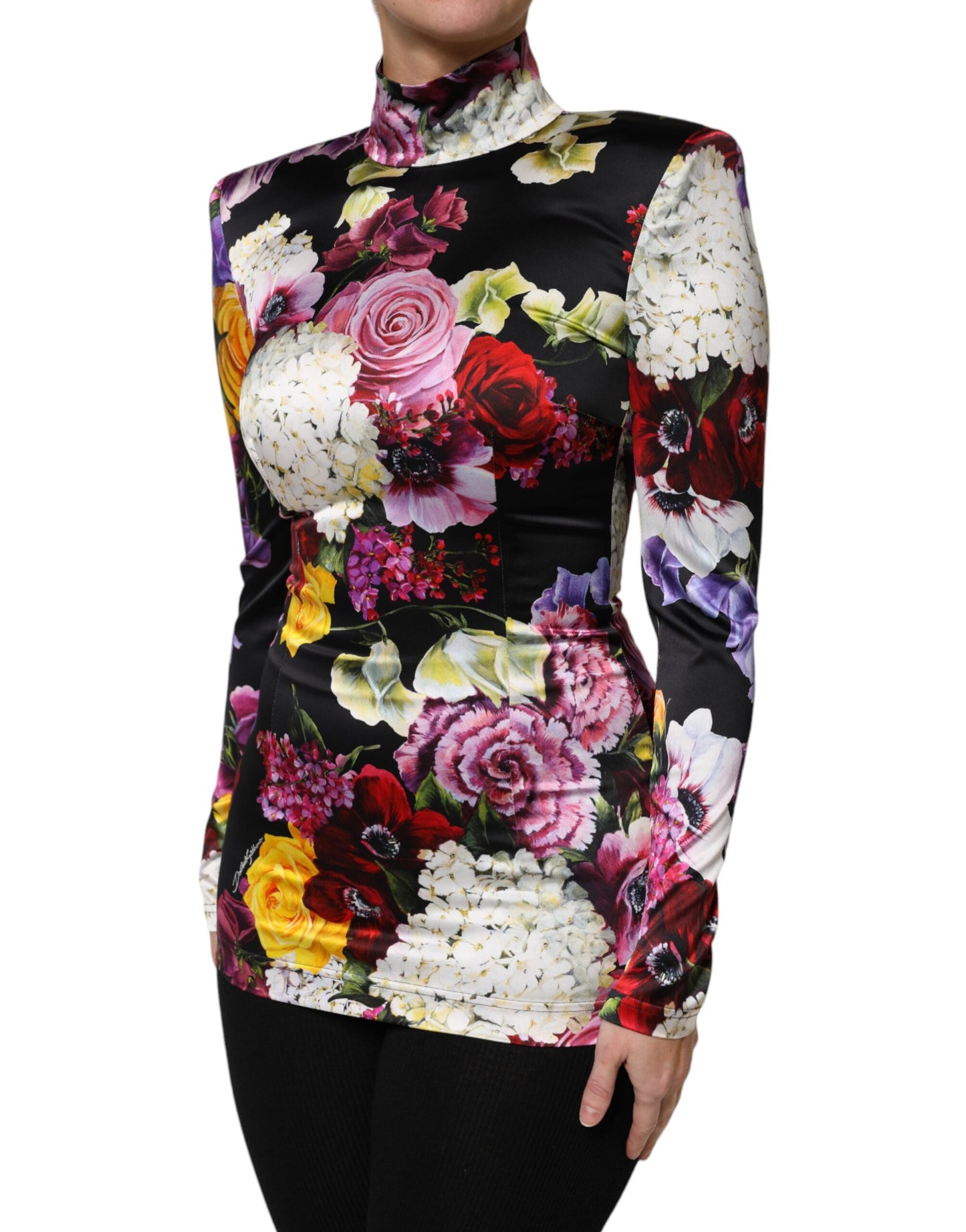 Blusa de manga larga Ortensies multicolor