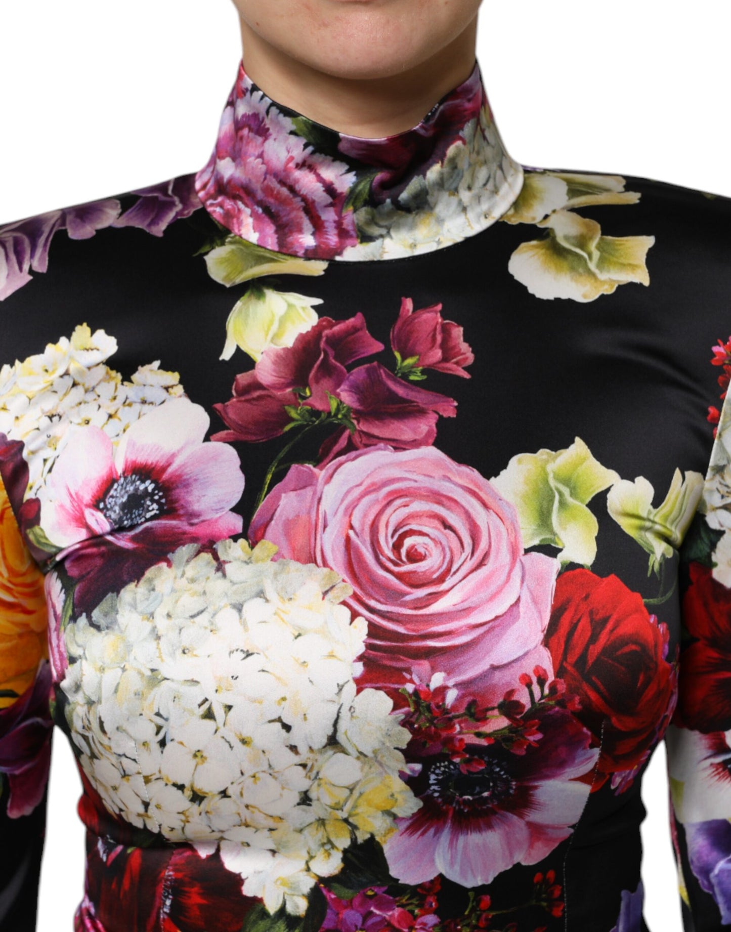 Blusa de manga larga Ortensies multicolor