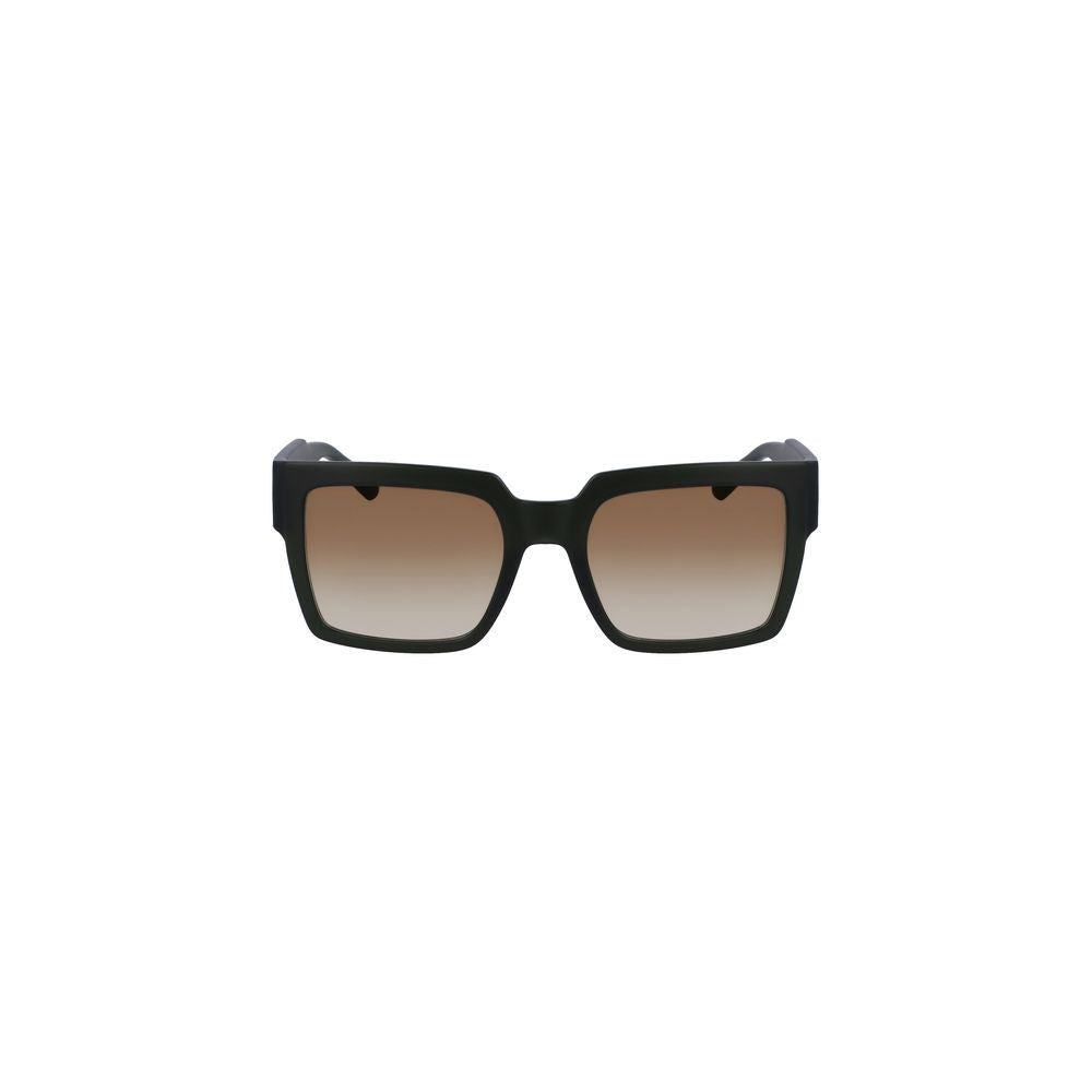 Lunettes de soleil pour femmes en plastique marron