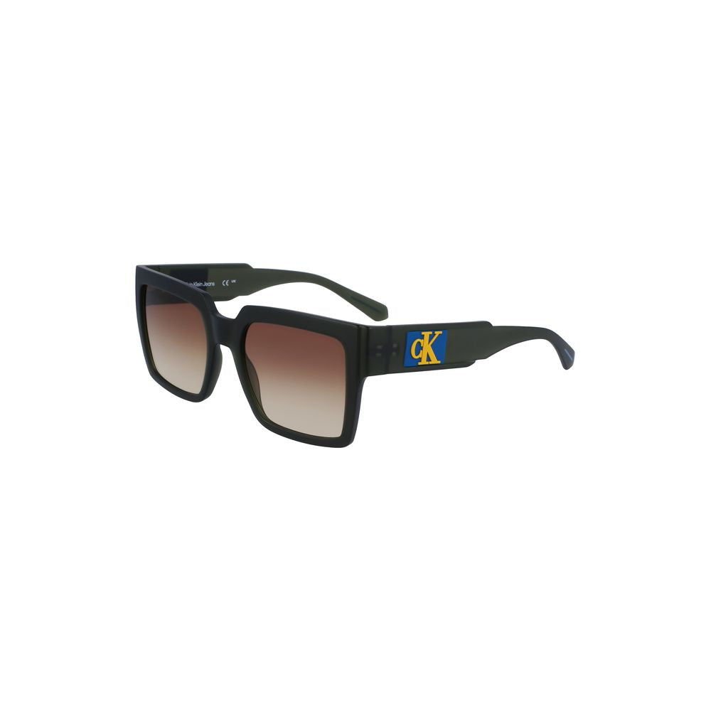 Lunettes de soleil pour femmes en plastique marron