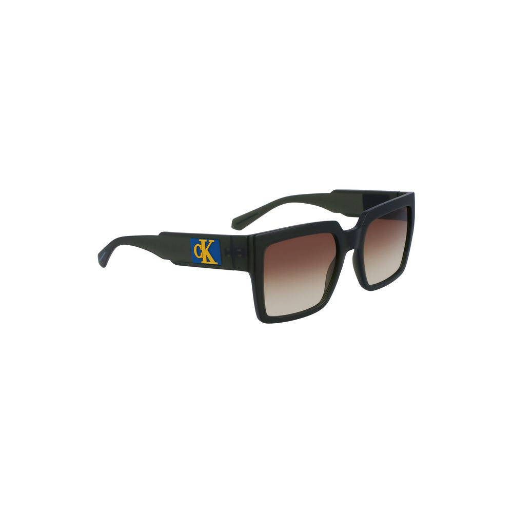 Lunettes de soleil pour femmes en plastique marron