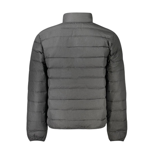 Chaqueta de poliamida negra para hombre