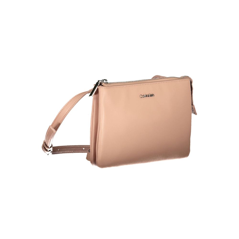 Sac à main femme en polyester rose