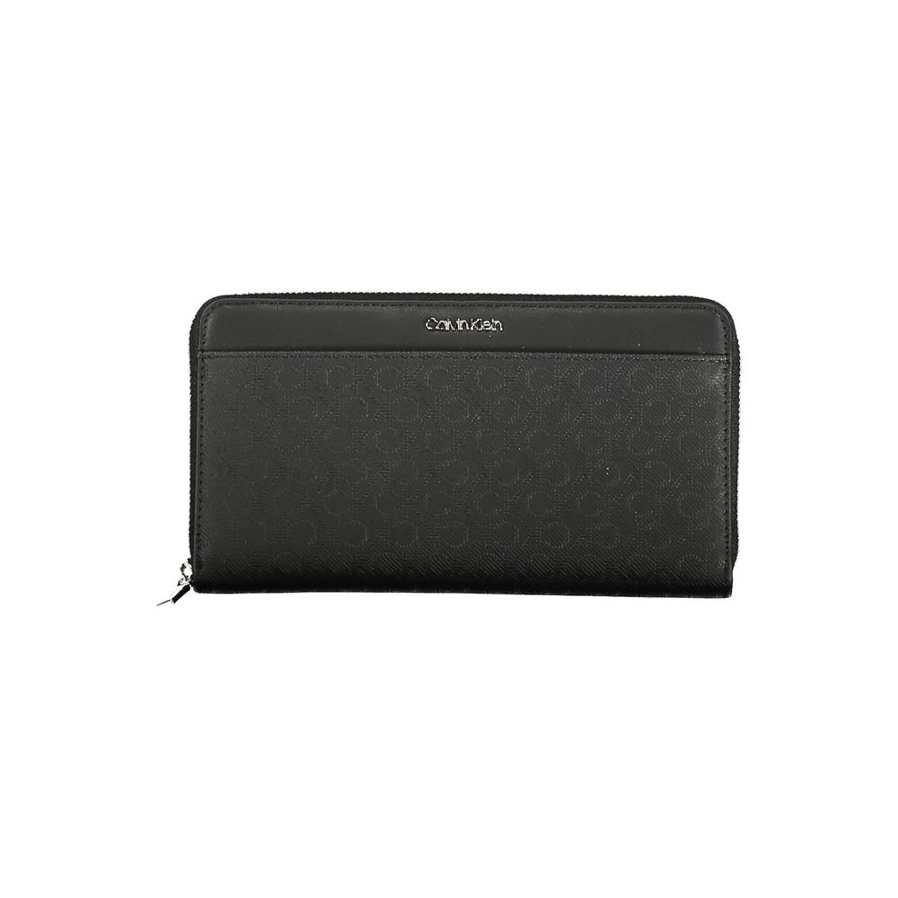Cartera de mujer de poliéster negro