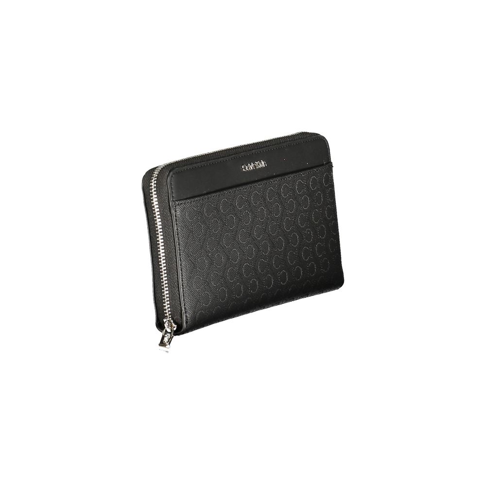 Cartera de mujer de poliéster negro