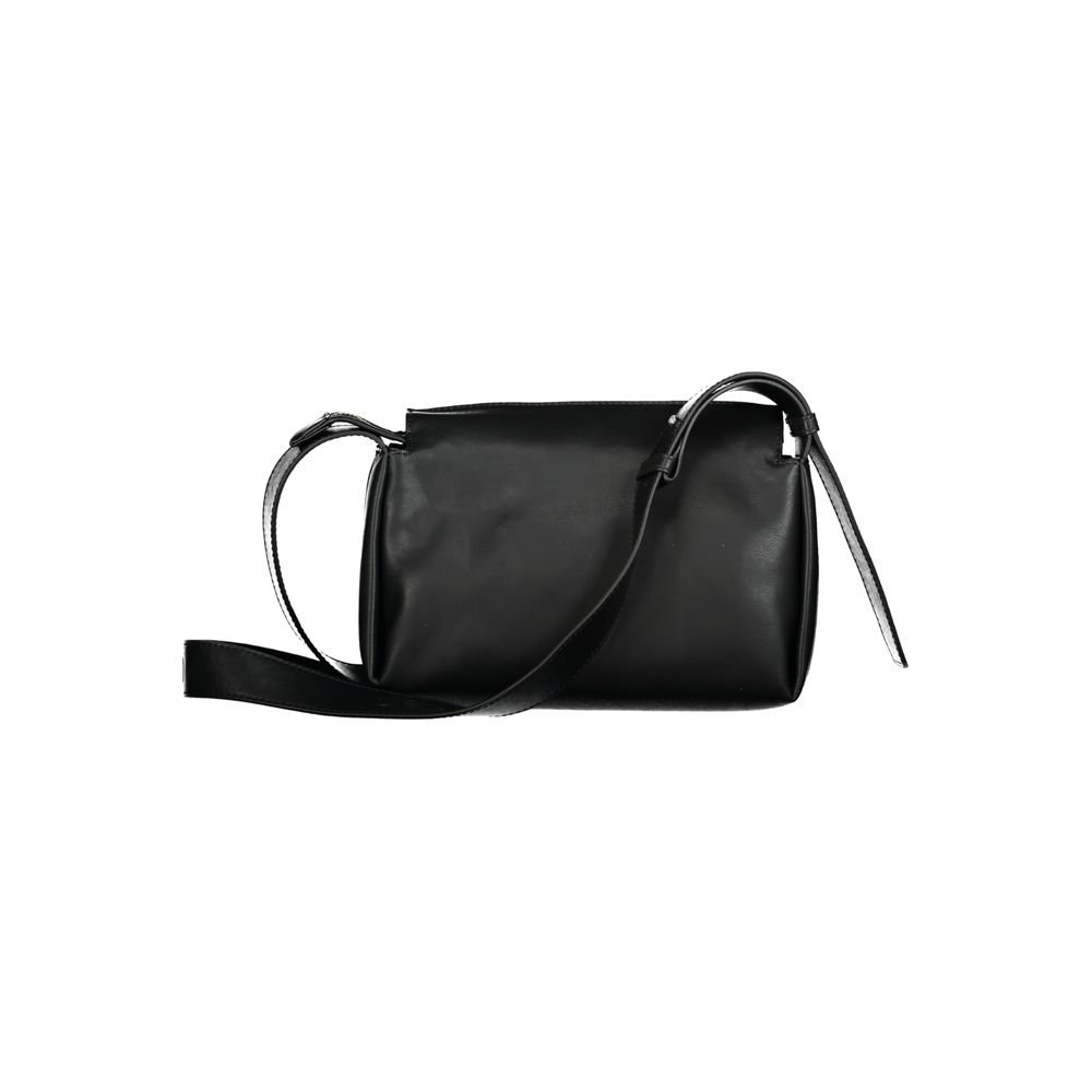 Sac à main en polyester noir
