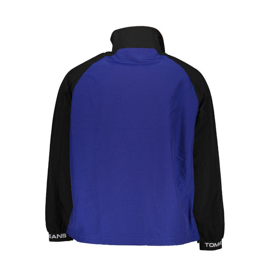 Chaqueta de poliamida azul para hombre