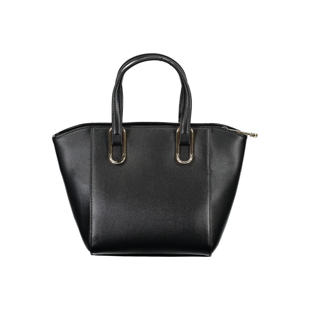 Sac à main en polyéthylène noir