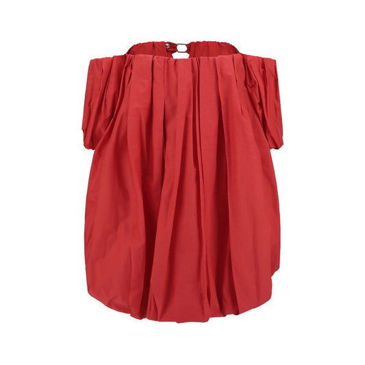 Vestido corto de globo