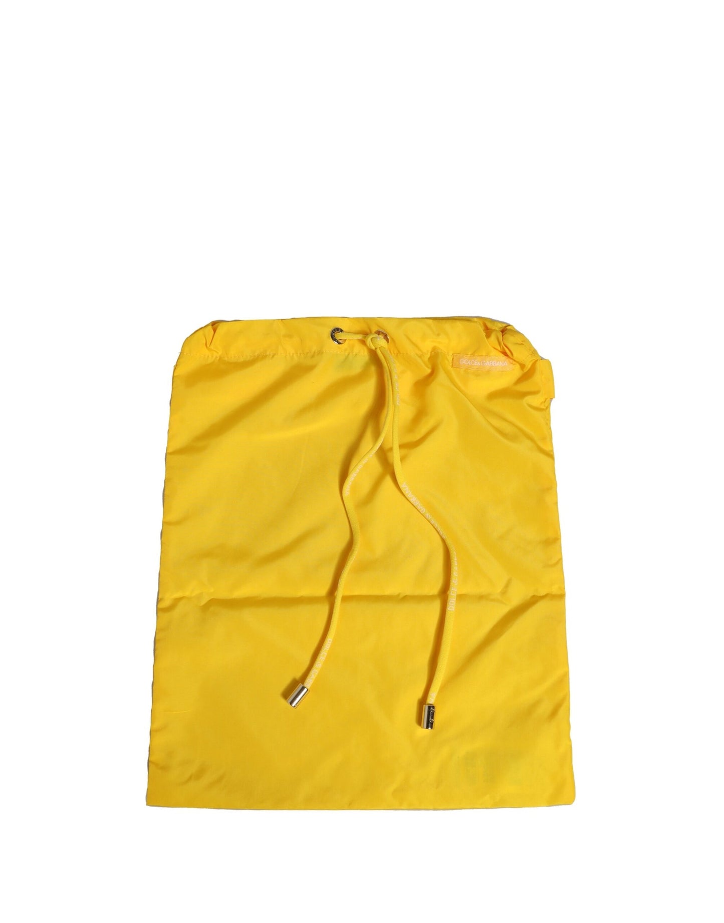 Traje de baño de playa tipo slip con logo y cintura amarilla