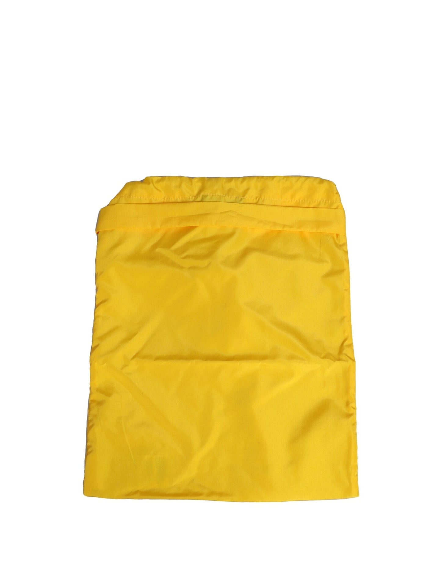 Traje de baño de playa tipo slip con logo y cintura amarilla