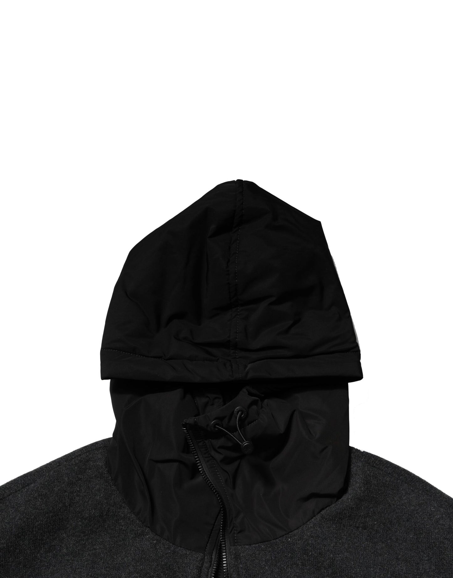 Chaqueta bomber con capucha y placa del logotipo de DG negra