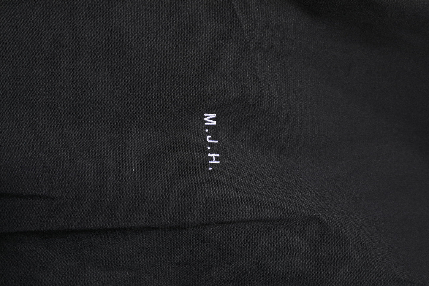 Camisa formal de vestir para hombre de algodón negro SARTORIA