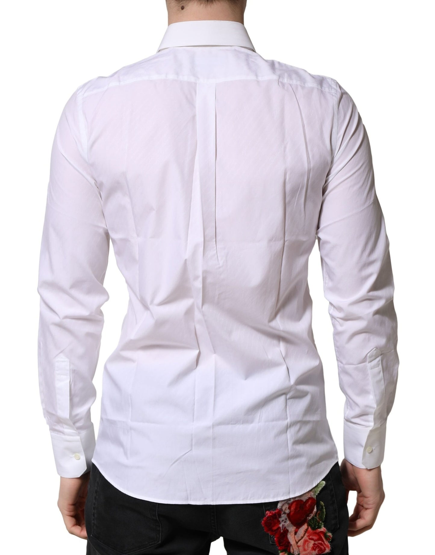 Camisa formal de manga larga MARTINI blanca