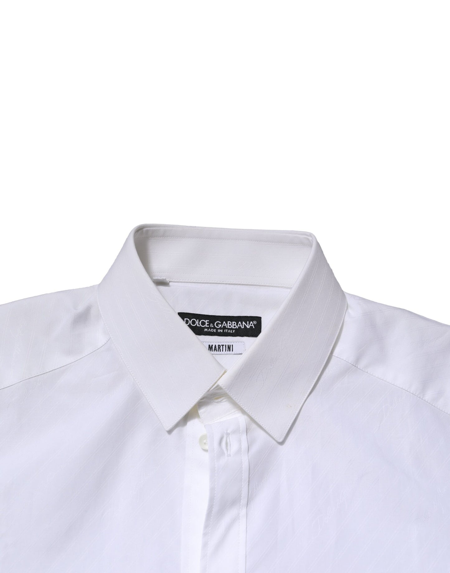 Camisa formal de manga larga MARTINI blanca