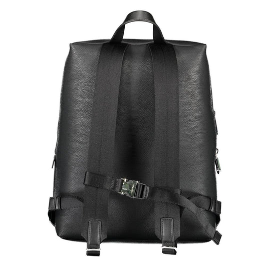 Sac à dos pour homme en polyester noir