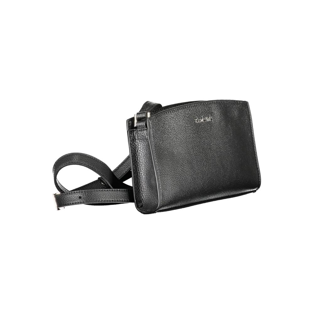 Sac à main femme en polyester noir