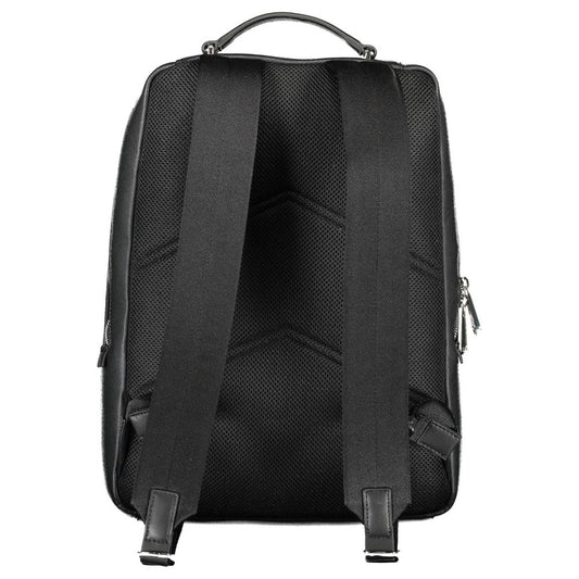 Sac à dos pour homme en polyester noir