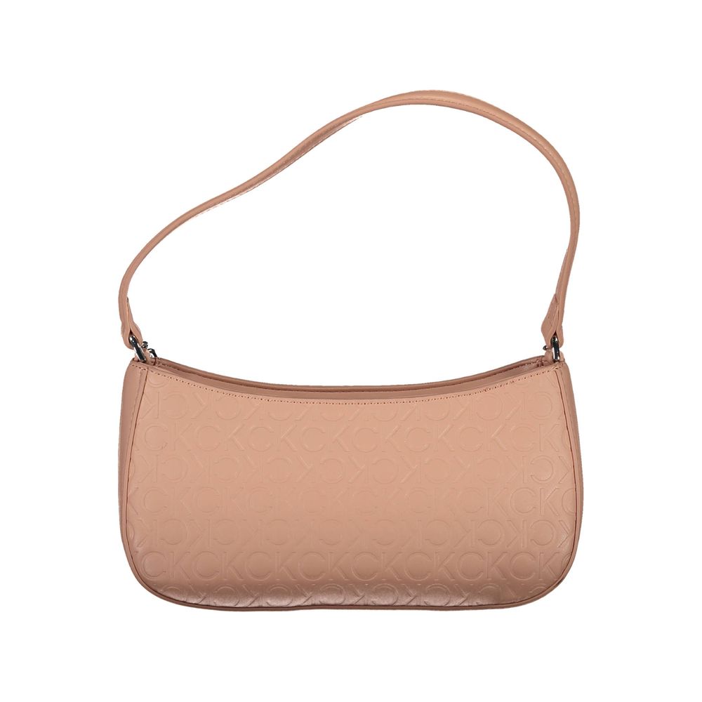 Sac à main femme en polyester rose
