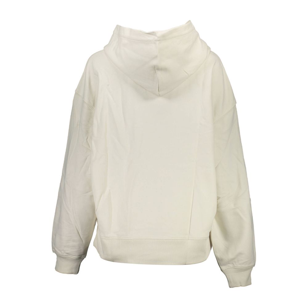 Pull femme en coton blanc