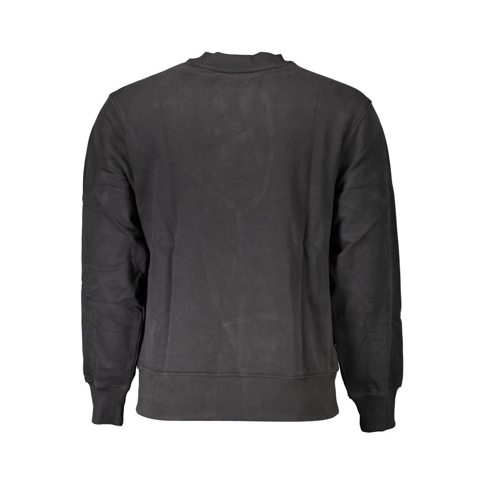 Pull homme en coton noir