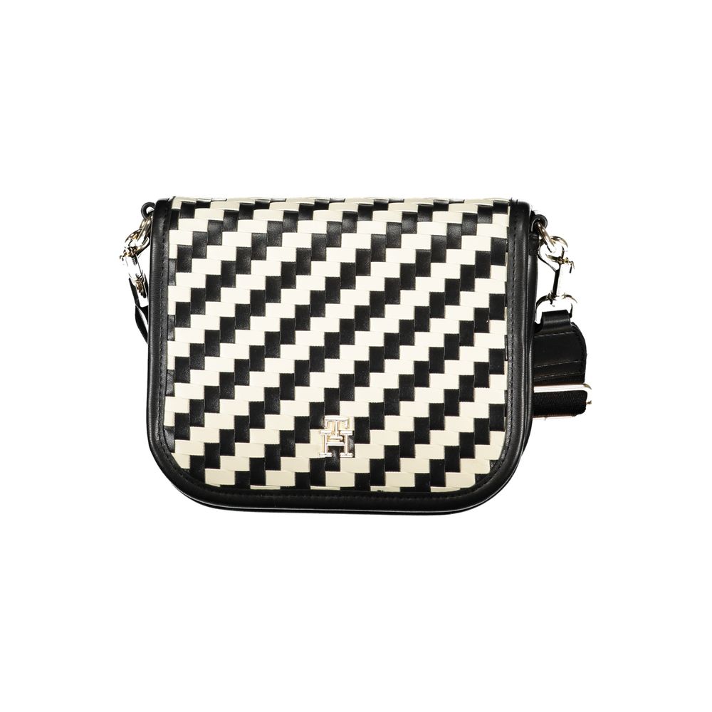 Sac à main en polyester noir
