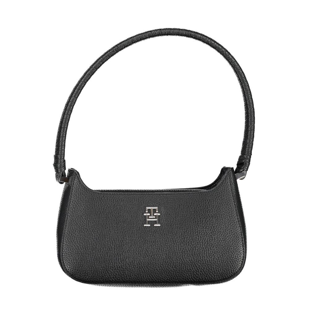 Sac à main en polyéthylène noir