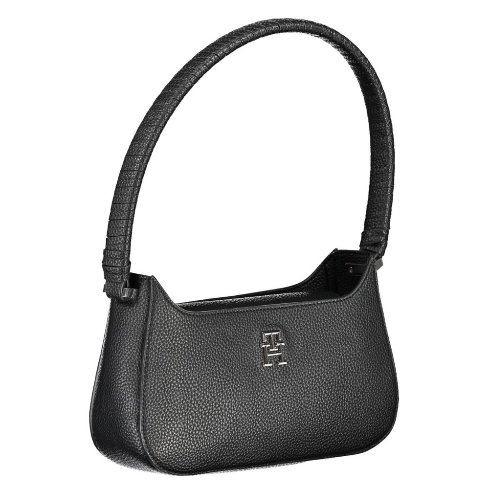 Sac à main en polyéthylène noir