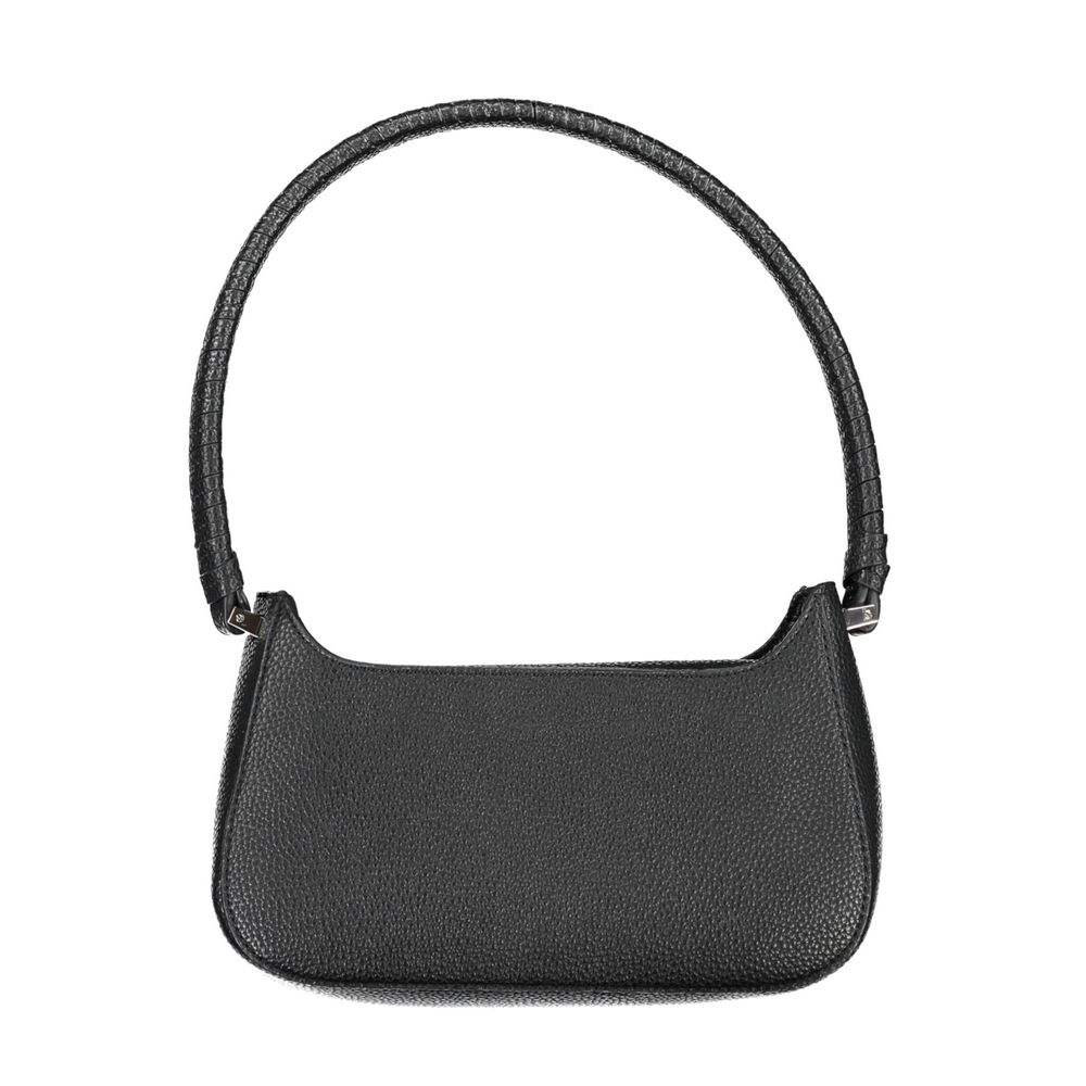 Sac à main en polyéthylène noir