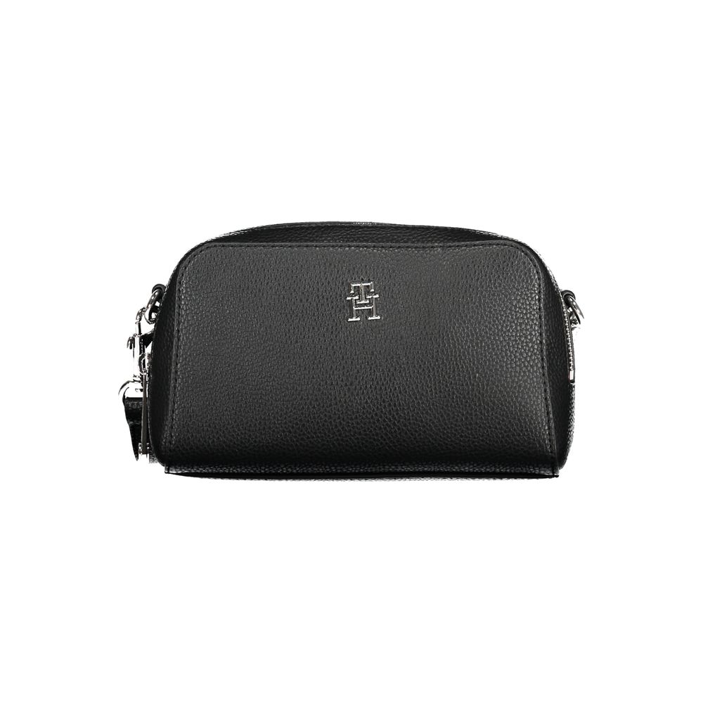 Sac à main en polyéthylène noir