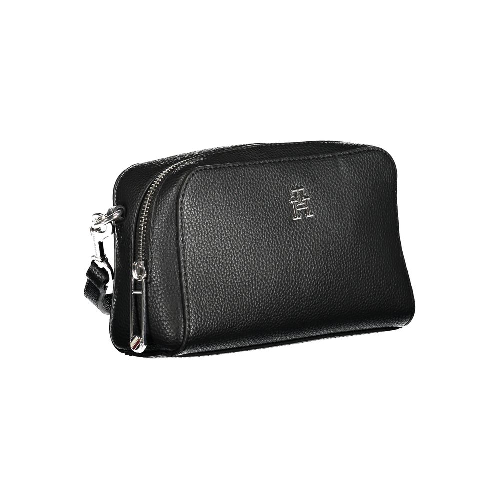 Sac à main en polyéthylène noir