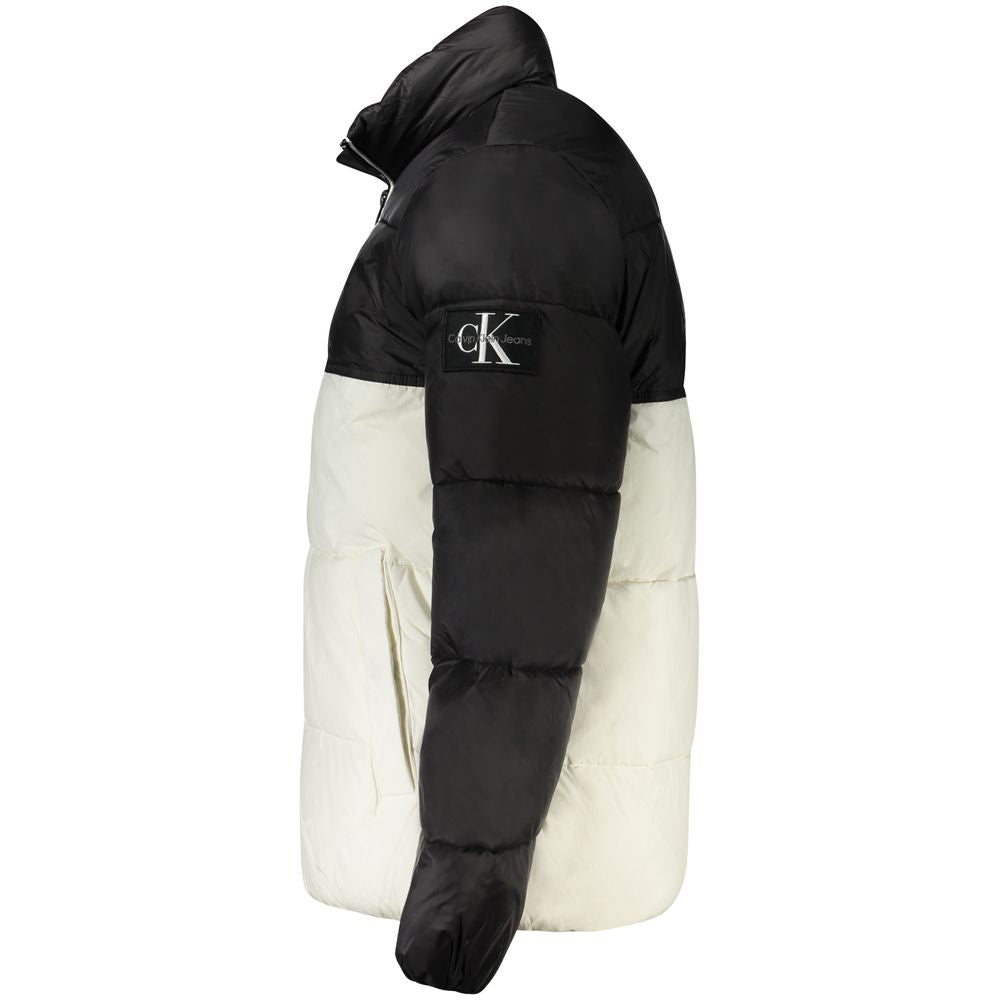 Chaqueta de poliéster blanca para hombre