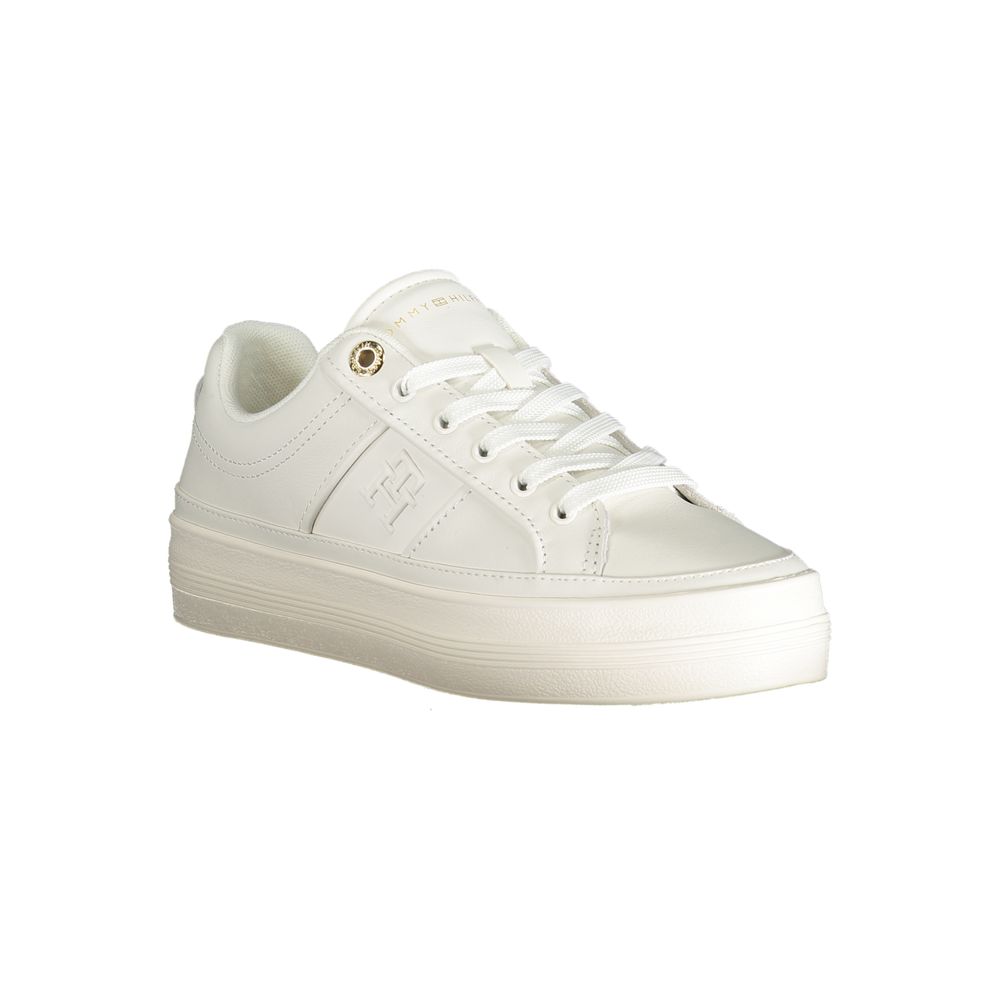 Zapatillas blancas de polietileno para mujer