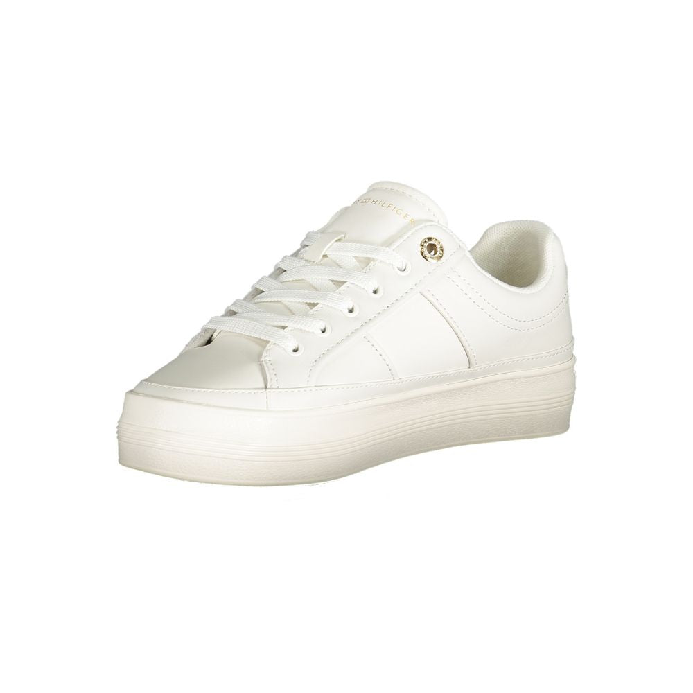 Zapatillas blancas de polietileno para mujer