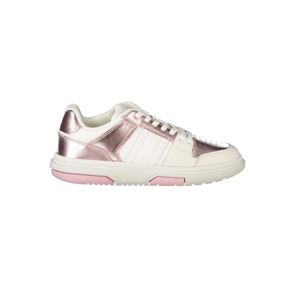 Zapatillas blancas de polietileno para mujer