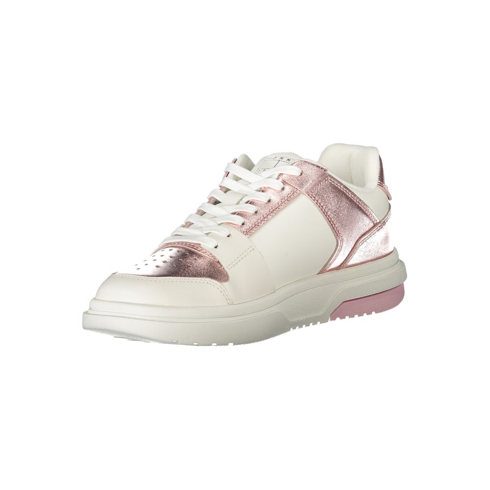 Zapatillas blancas de polietileno para mujer