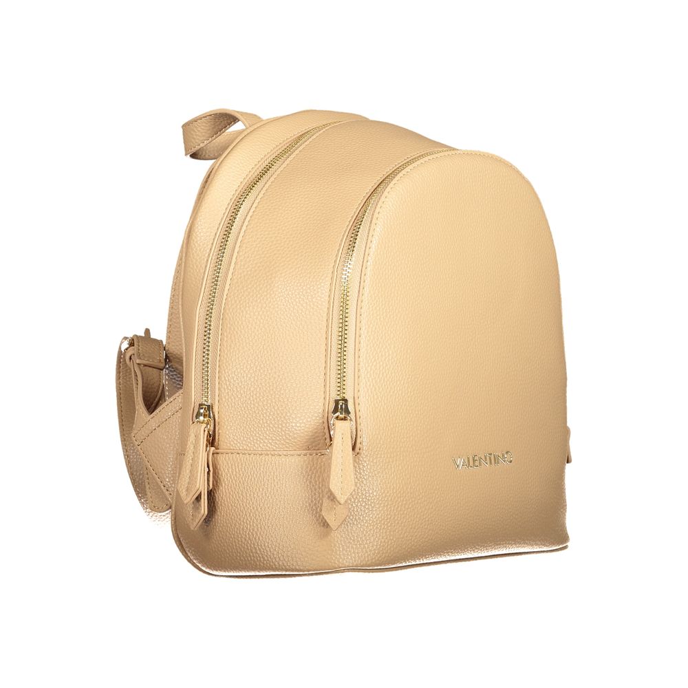 Sac à dos en polyéthylène beige