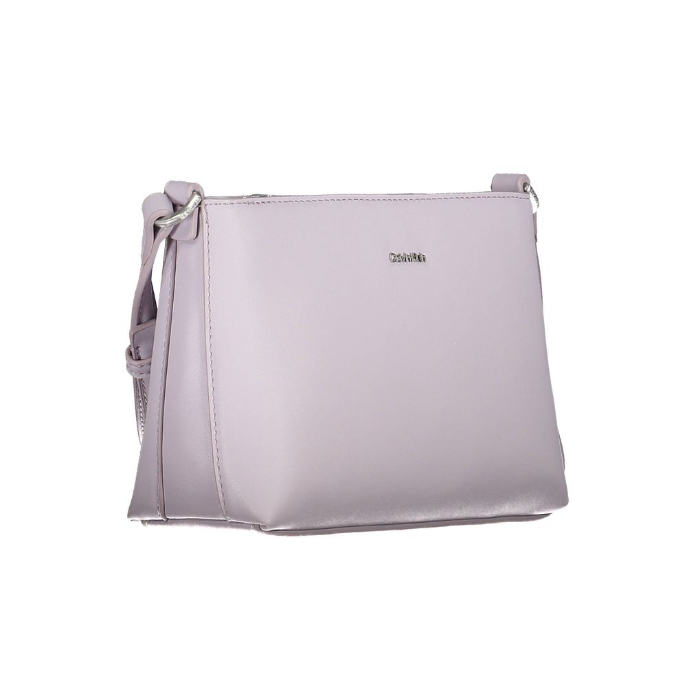 Sac à main en polyester violet