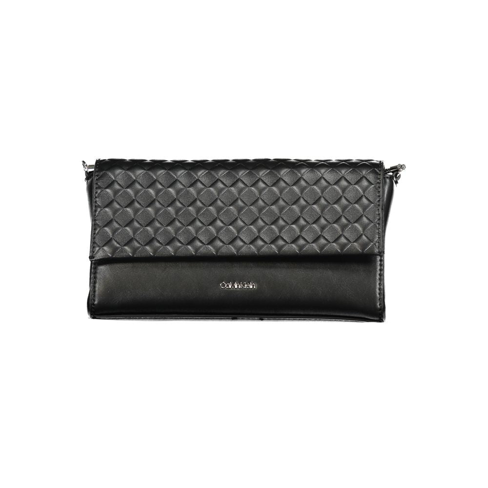 Sac à main en polyester noir