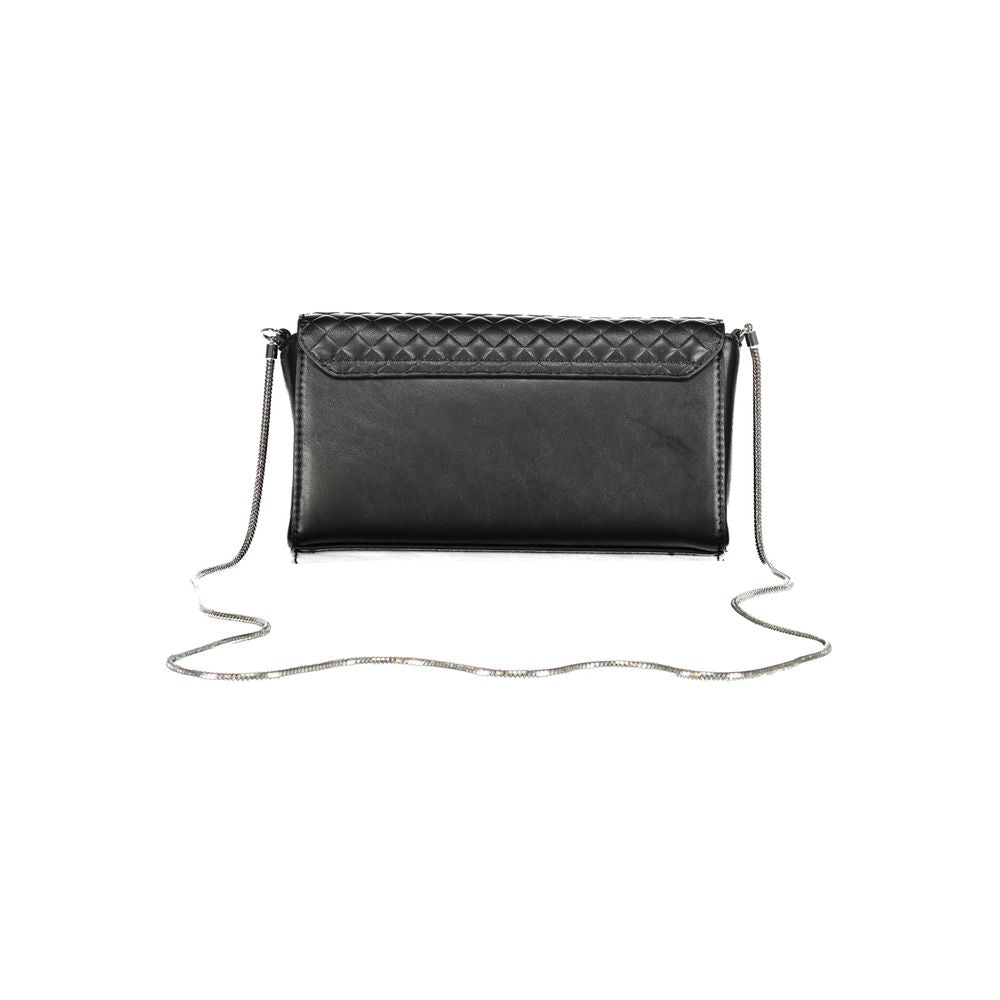 Sac à main en polyester noir