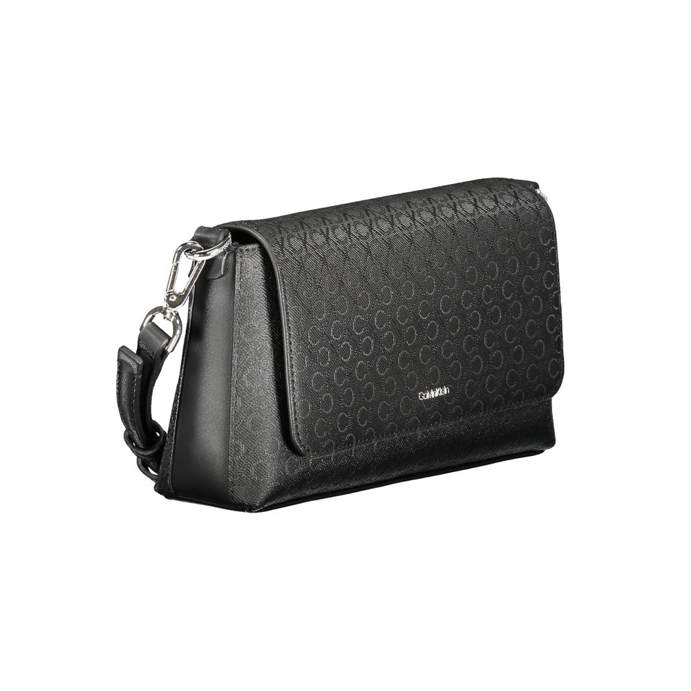 Sac à main femme en polyester noir