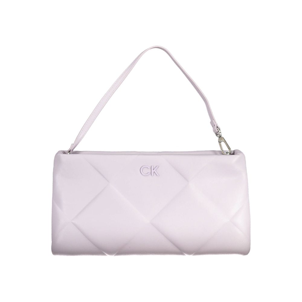 Sac à main en polyester violet