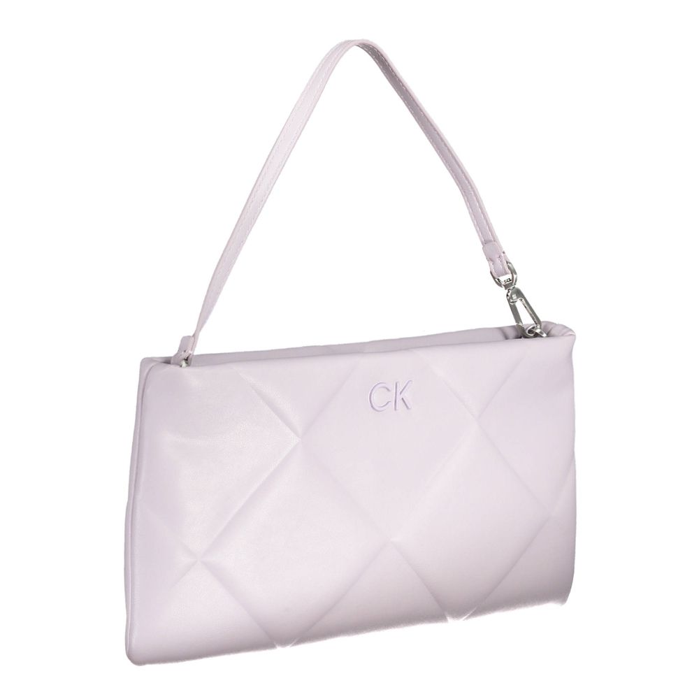 Sac à main en polyester violet