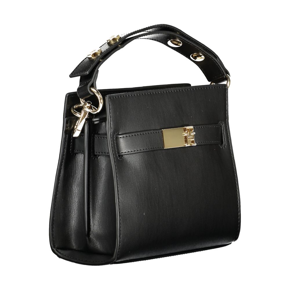 Sac à main noir en polyéthylène pour femme