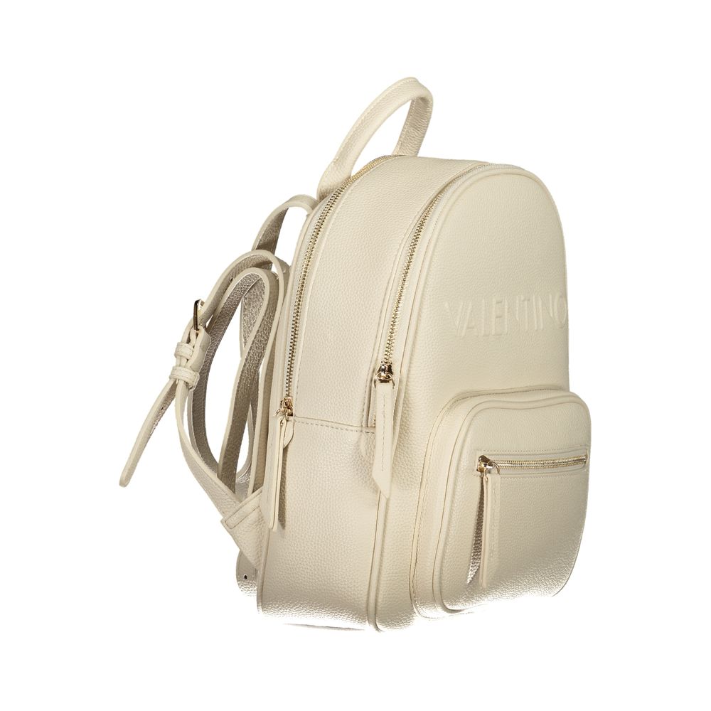 Sac à dos en polyéthylène beige