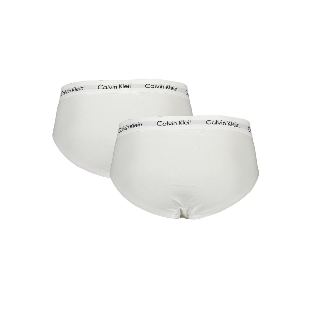 Ropa interior de algodón blanco